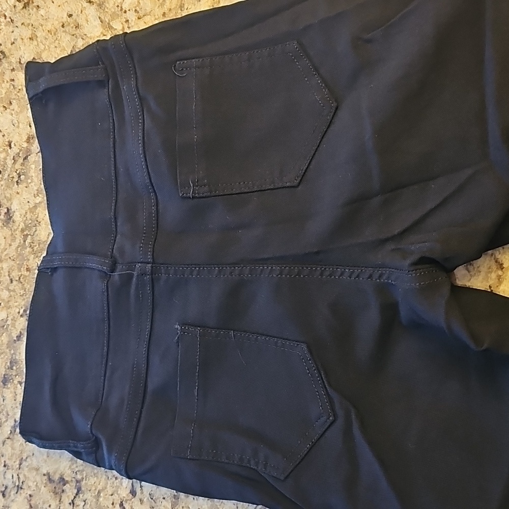Black cargo pants Stretchy Skinny leg - Picture 6 of 9